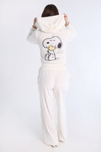 Peanuts Snoopy & Woodstock Rhinestones Velour Zip-Up Hoodie And Sweatpants 2-Piece Set thumbnail 2