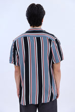 Striped Print Short Sleeve Resort Shirt thumbnail 7