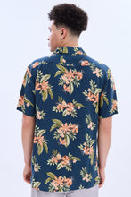 AERO Tropical Print Short Sleeve Resort Shirt thumbnail 7