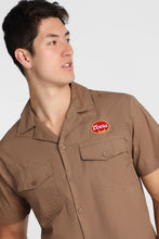 Coors Horseshoe Embroidered Patch Button-Up Shirt thumbnail 3