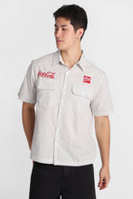 Coca-Cola Embroidered Patch Button-Up Shirt thumbnail 2