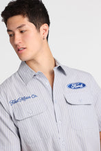Ford Motors Embroidered Patch Button-Up Workshirt thumbnail 3