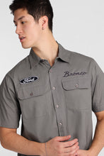 Ford Bronco Embroidered Patch Button-Up Shirt thumbnail 3