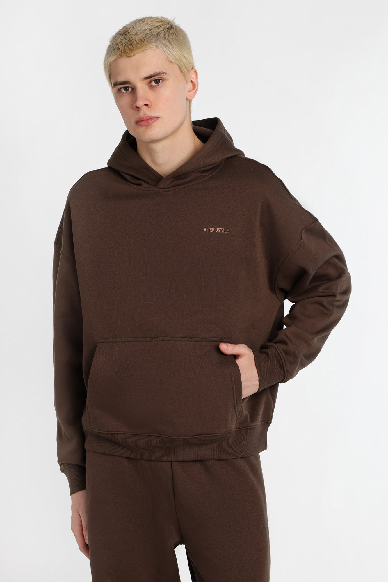 Aéropostale Embroidered Boxy Hoodie