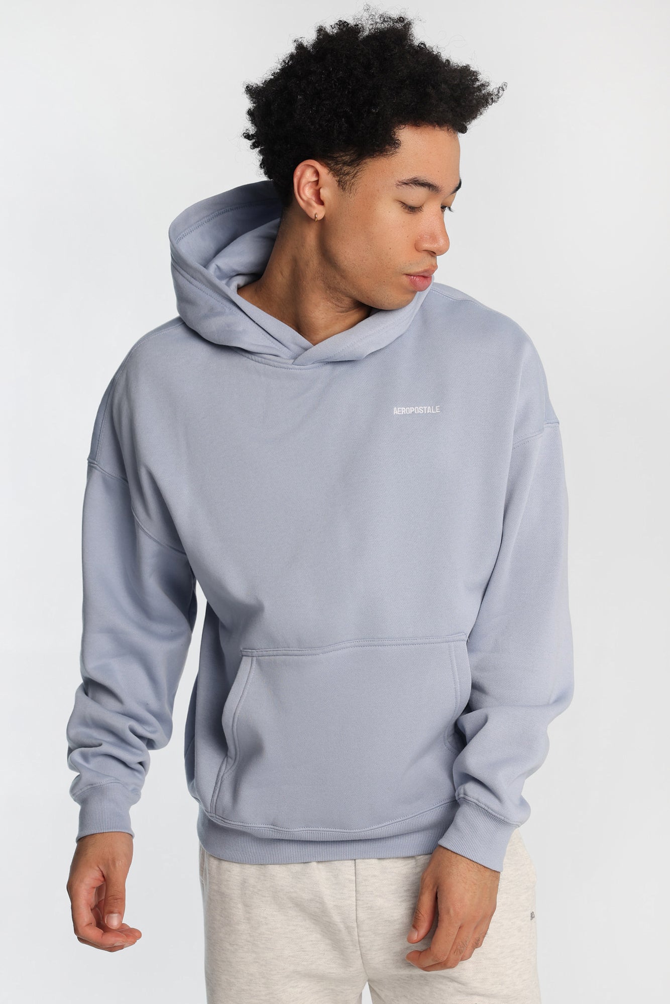 Aéropostale Embroidered Boxy Hoodie