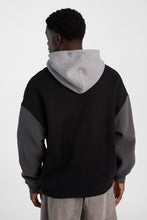 AERO Cloud Soft Fleece Colour Block Boxy Hoodie thumbnail 4
