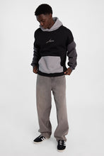 AERO Cloud Soft Fleece Colour Block Boxy Hoodie thumbnail 5