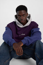 AERO Cloud Soft Fleece Colour Block Boxy Hoodie thumbnail 13
