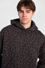 AERO Leopard Graphic Boxy Hoodie thumbnail 3