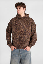 AERO Leopard Graphic Boxy Hoodie thumbnail 1