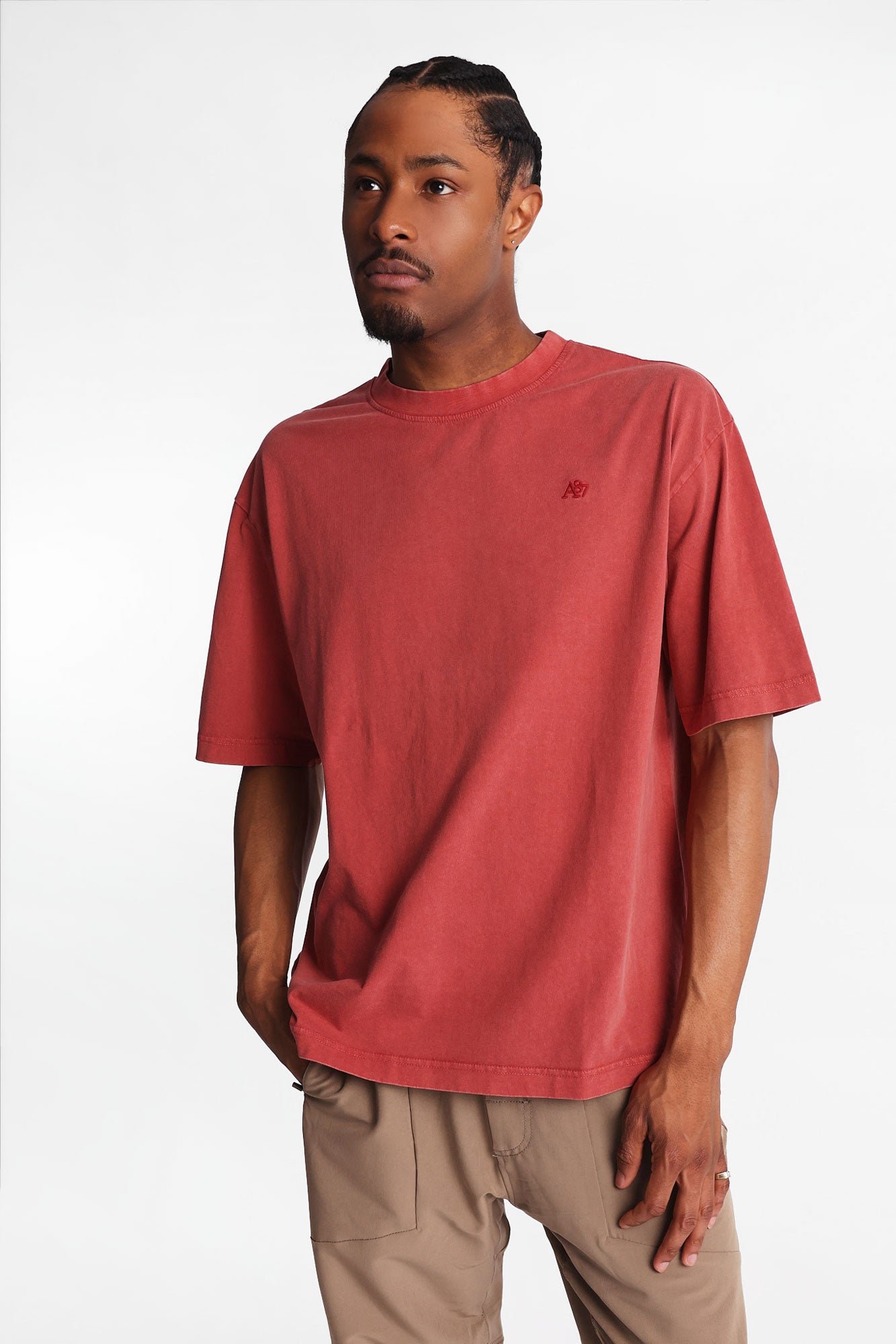 Aéropostale A87 Embroidered Graphic Washed Tee