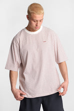AERO Embroidered Striped Oversized Tee thumbnail 9