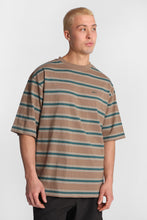 AERO Embroidered Striped Oversized Tee thumbnail 1