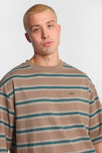 AERO Embroidered Striped Oversized Tee thumbnail 2