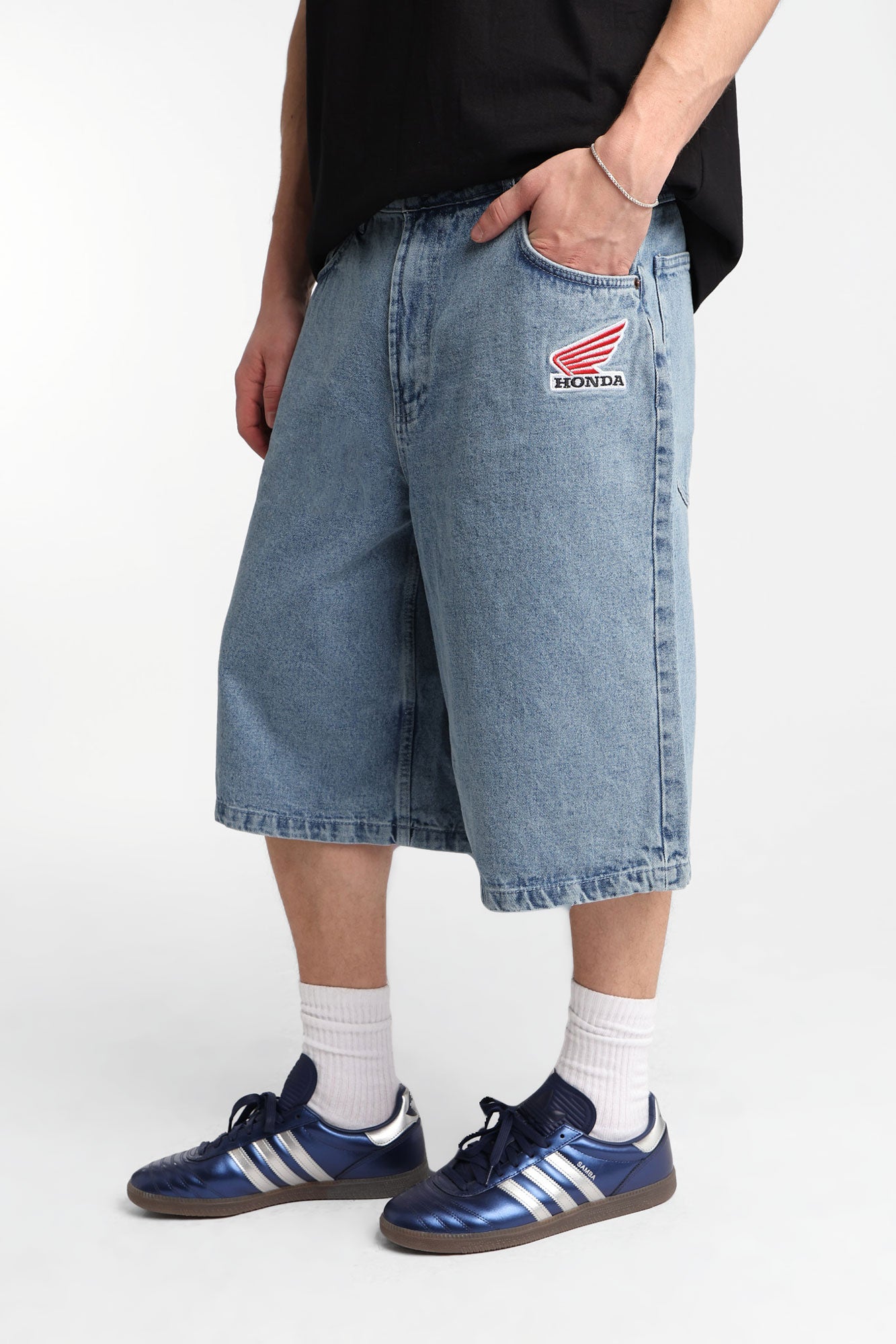 Honda JT Racing USA Embroidered Patch Jorts