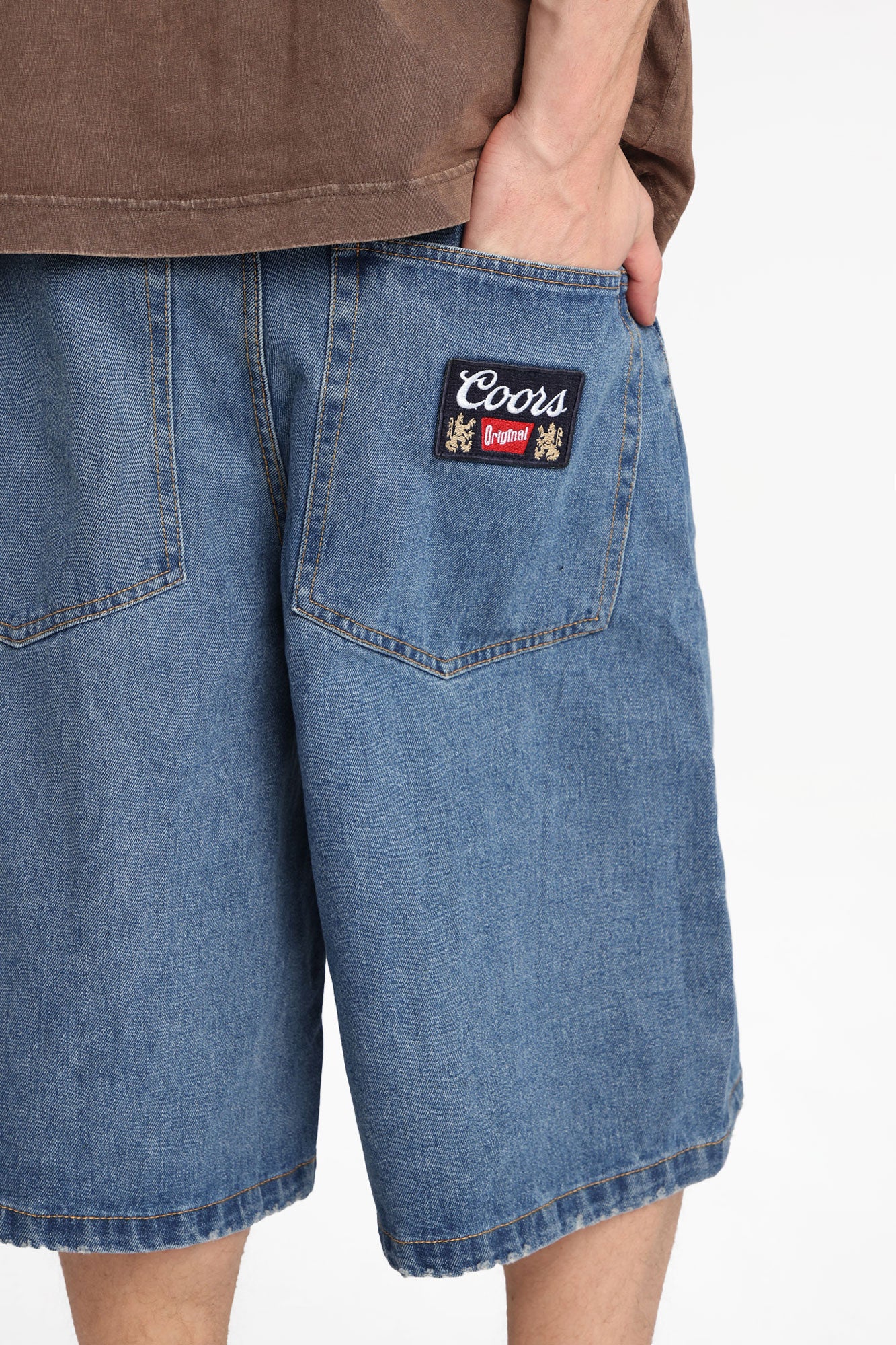 Coors Original Embroidered Patch Jorts