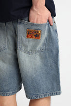 Coors Rodeo Embroidered Patch Loose Denim Shorts thumbnail 1