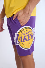 Short de sport en maille Los Angeles Lakers thumbnail 2