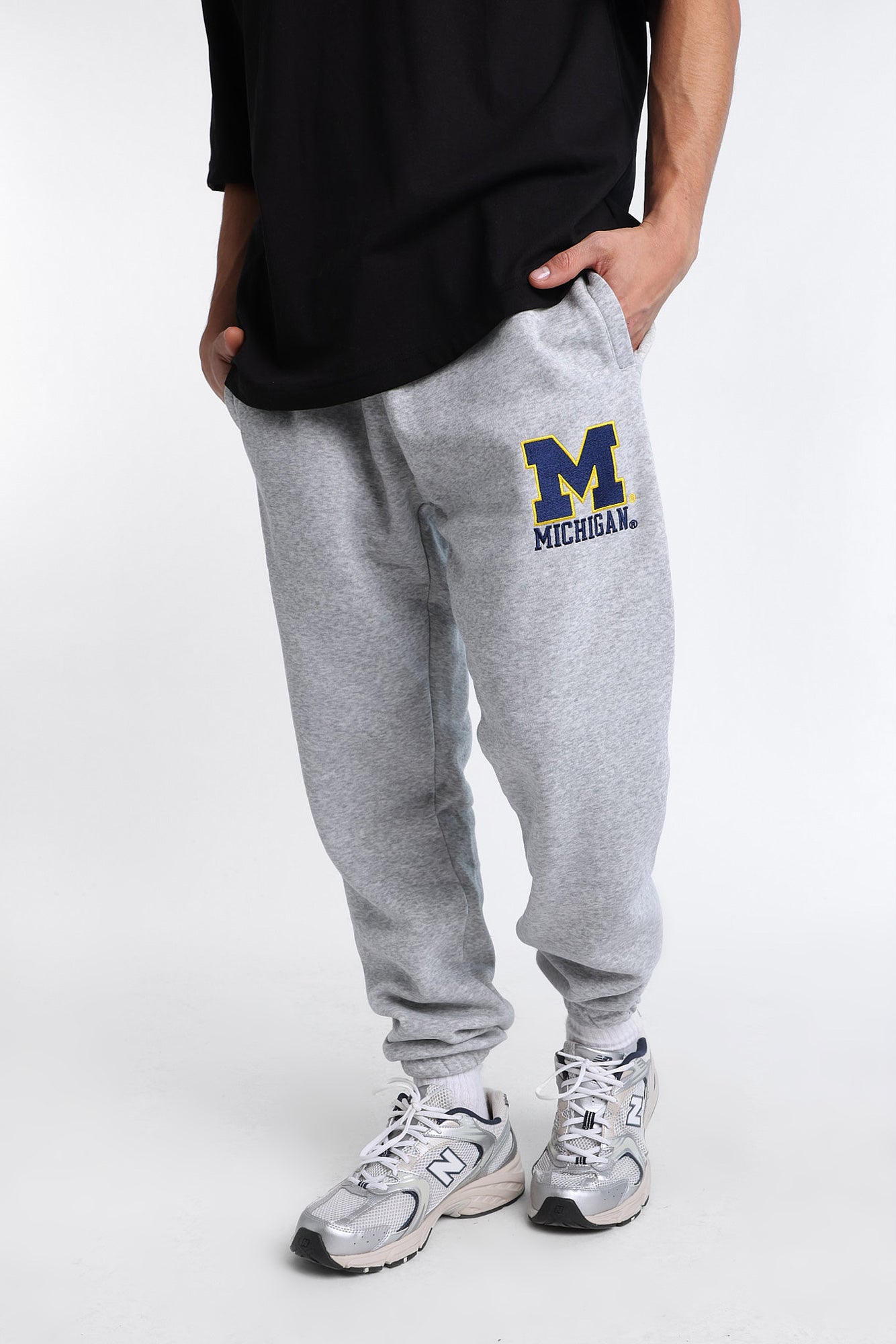 Pantalon de jogging à patch brodé Michigan Wolverines