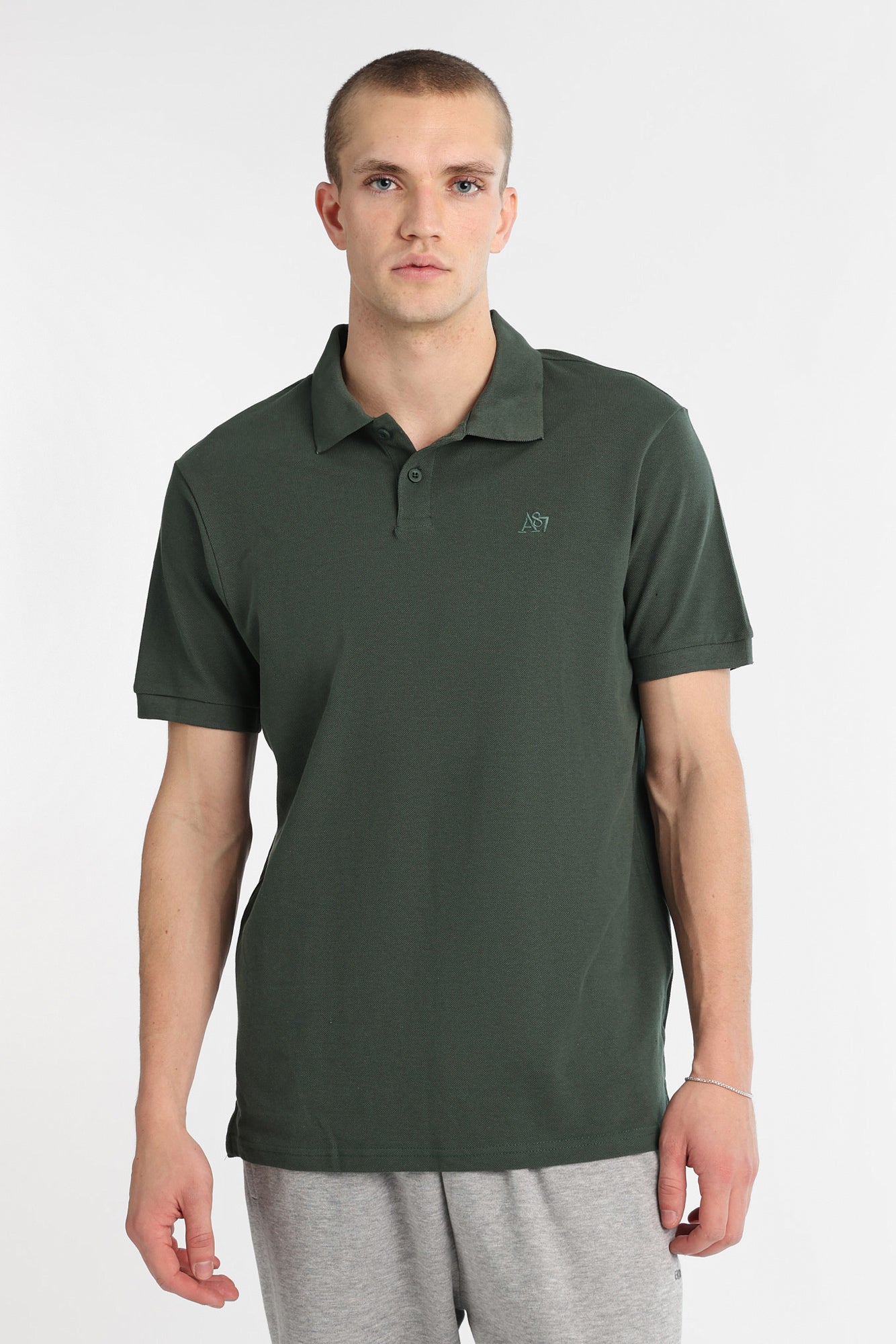 AERO Embroidered Pique Polo