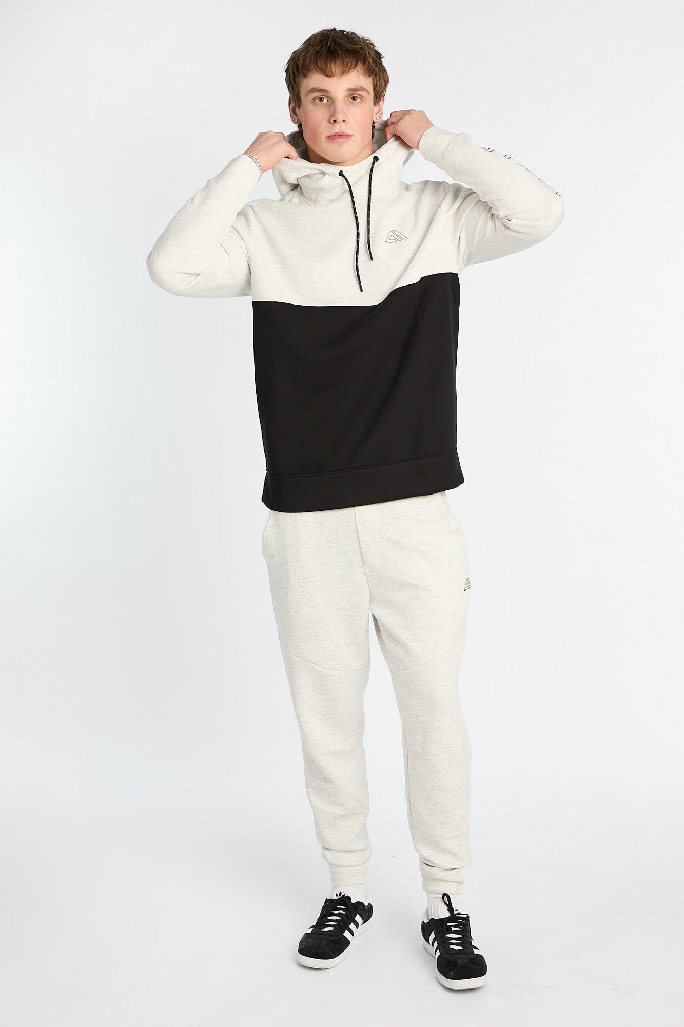 AERO Air Tech Colour Block Fleece Hoodie