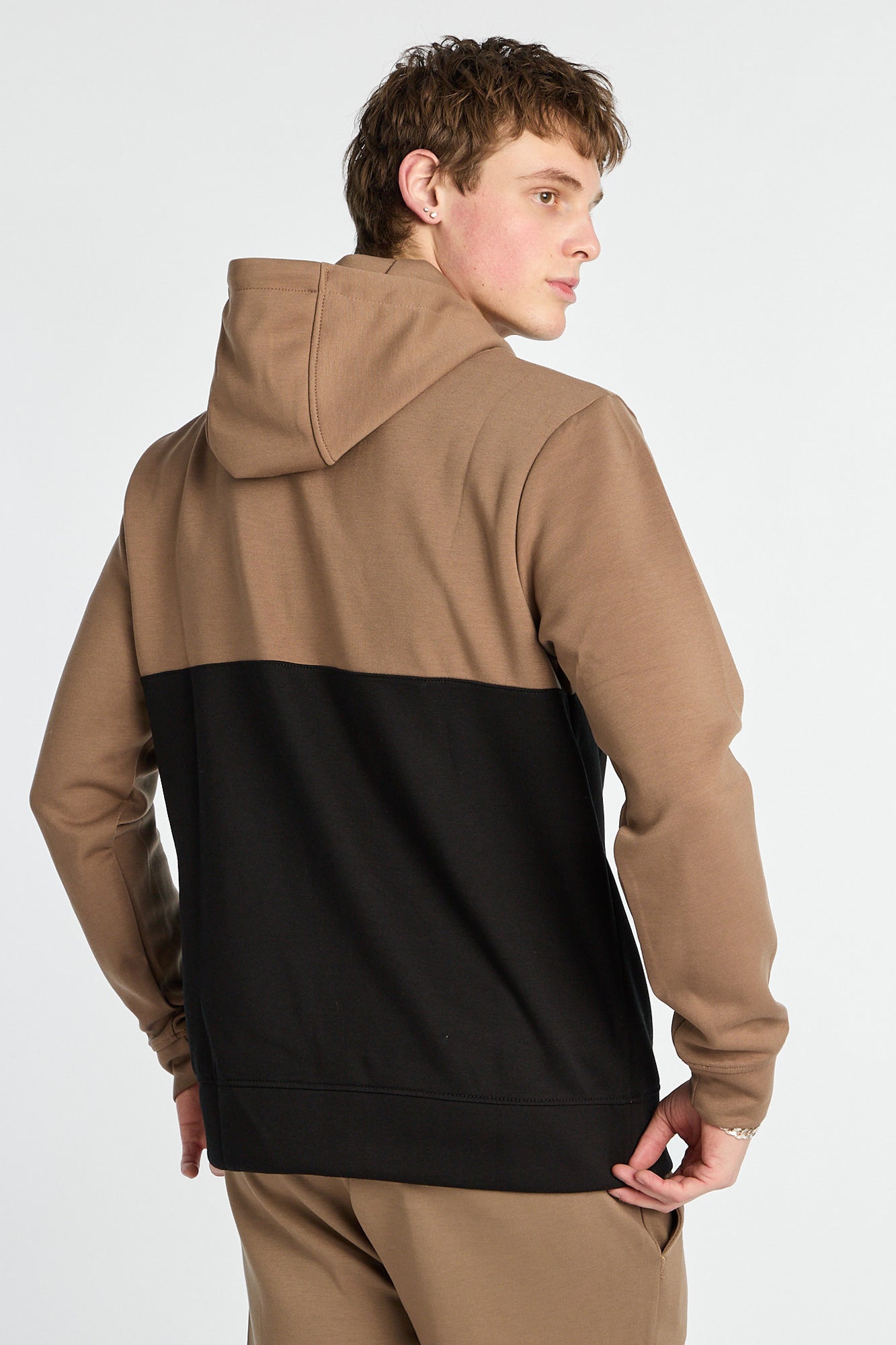 AERO Air Tech Colour Block Fleece Hoodie