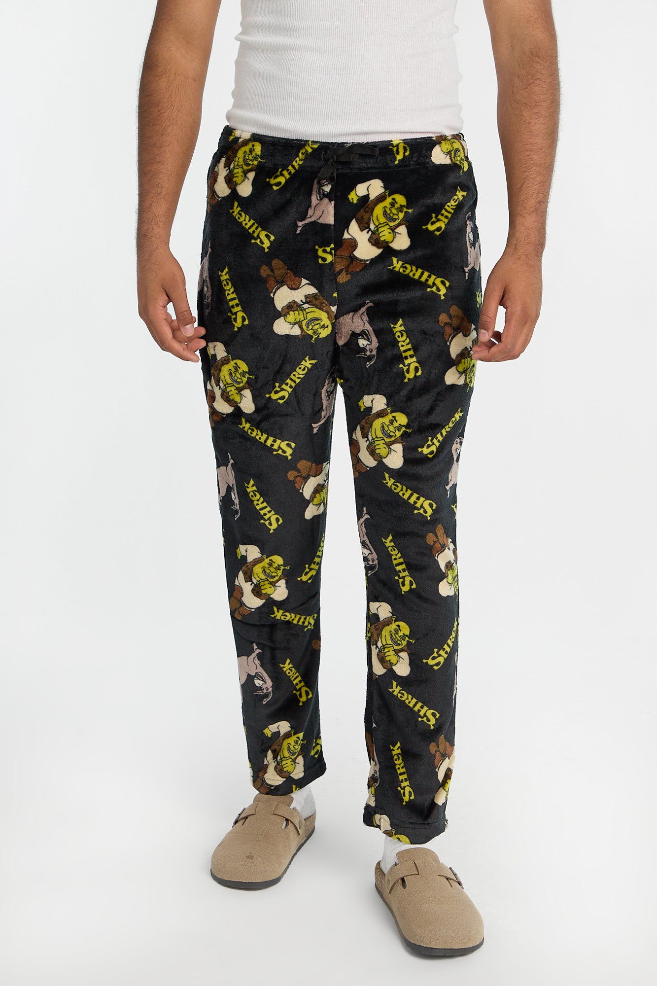 Pantalon pyjama pelucheux Shrek