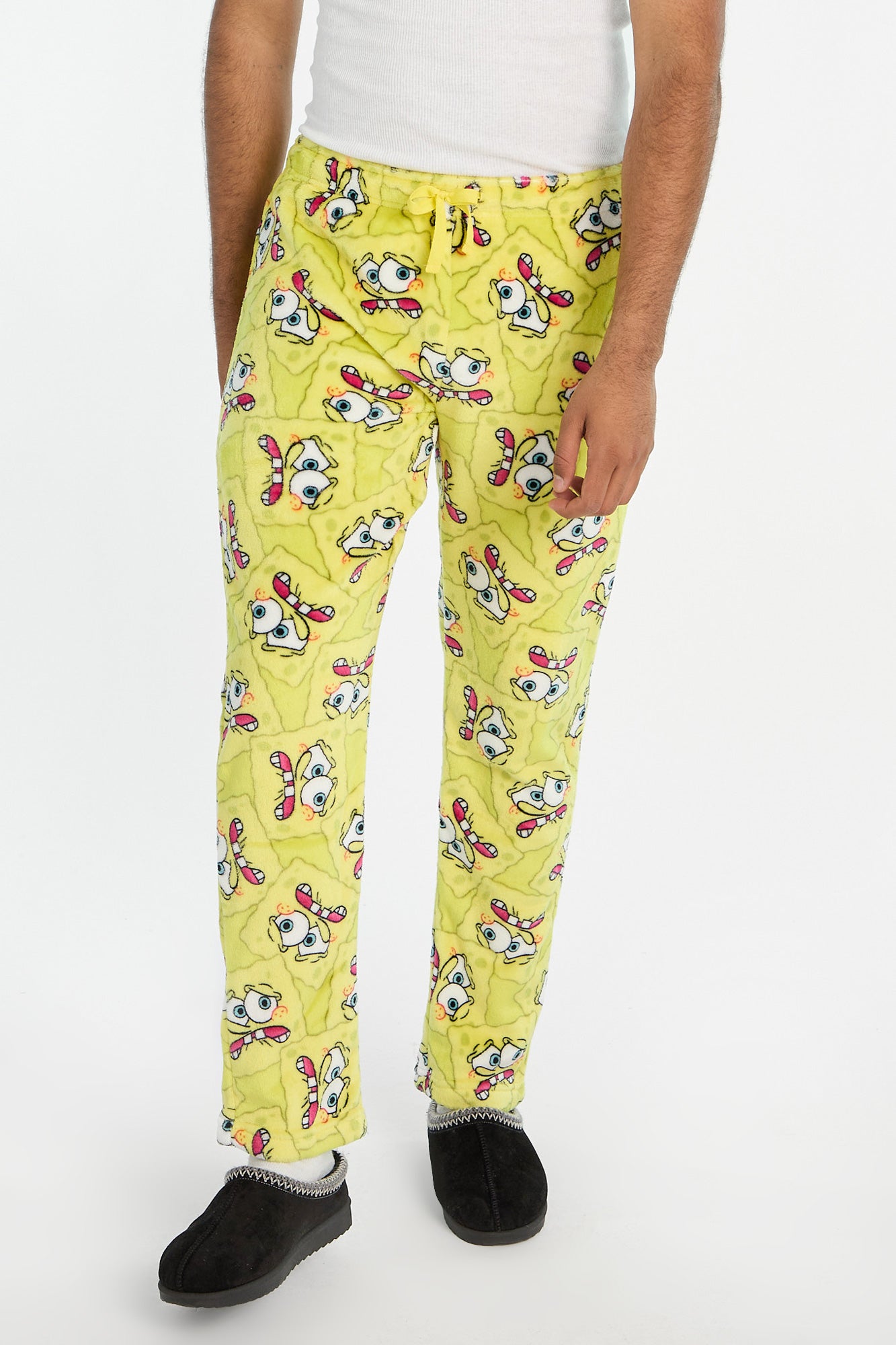 Pantalon pyjama pelucheux Bob l'Éponge