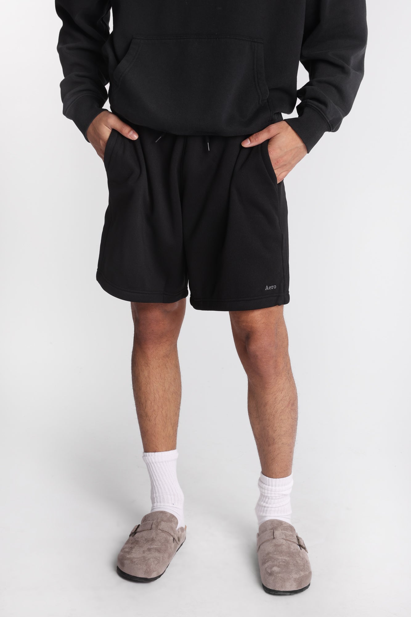 AERO Embroidered Fleece Shorts