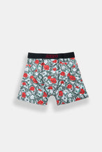 AERO Money Bills & Roses Printed Boxer Briefs thumbnail 1
