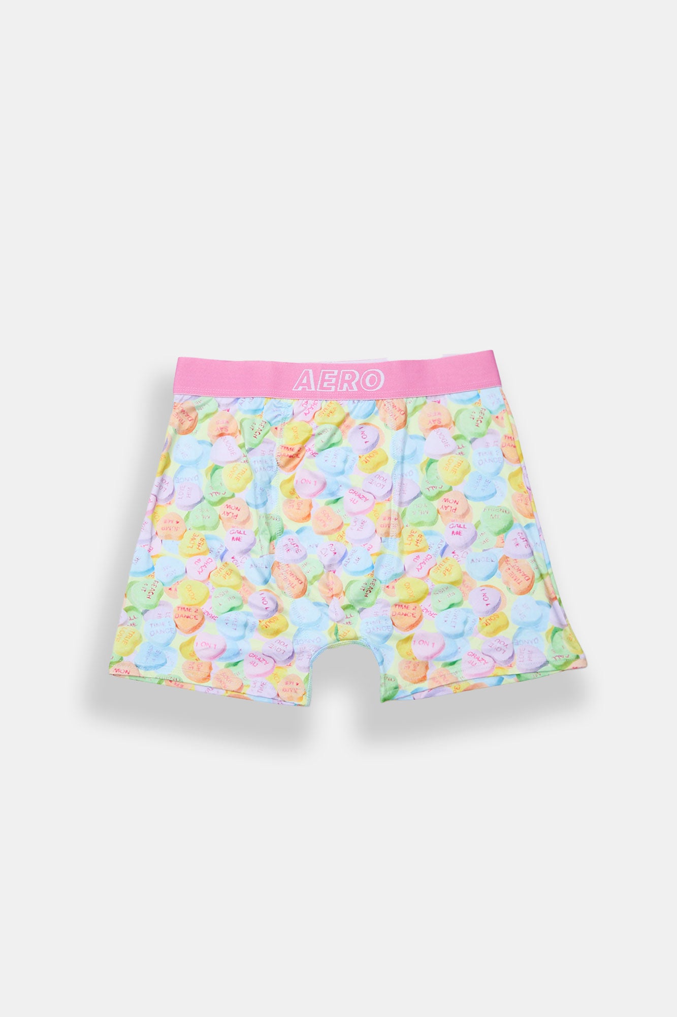 AERO Pastel Candy Hearts Printed Boxer Briefs