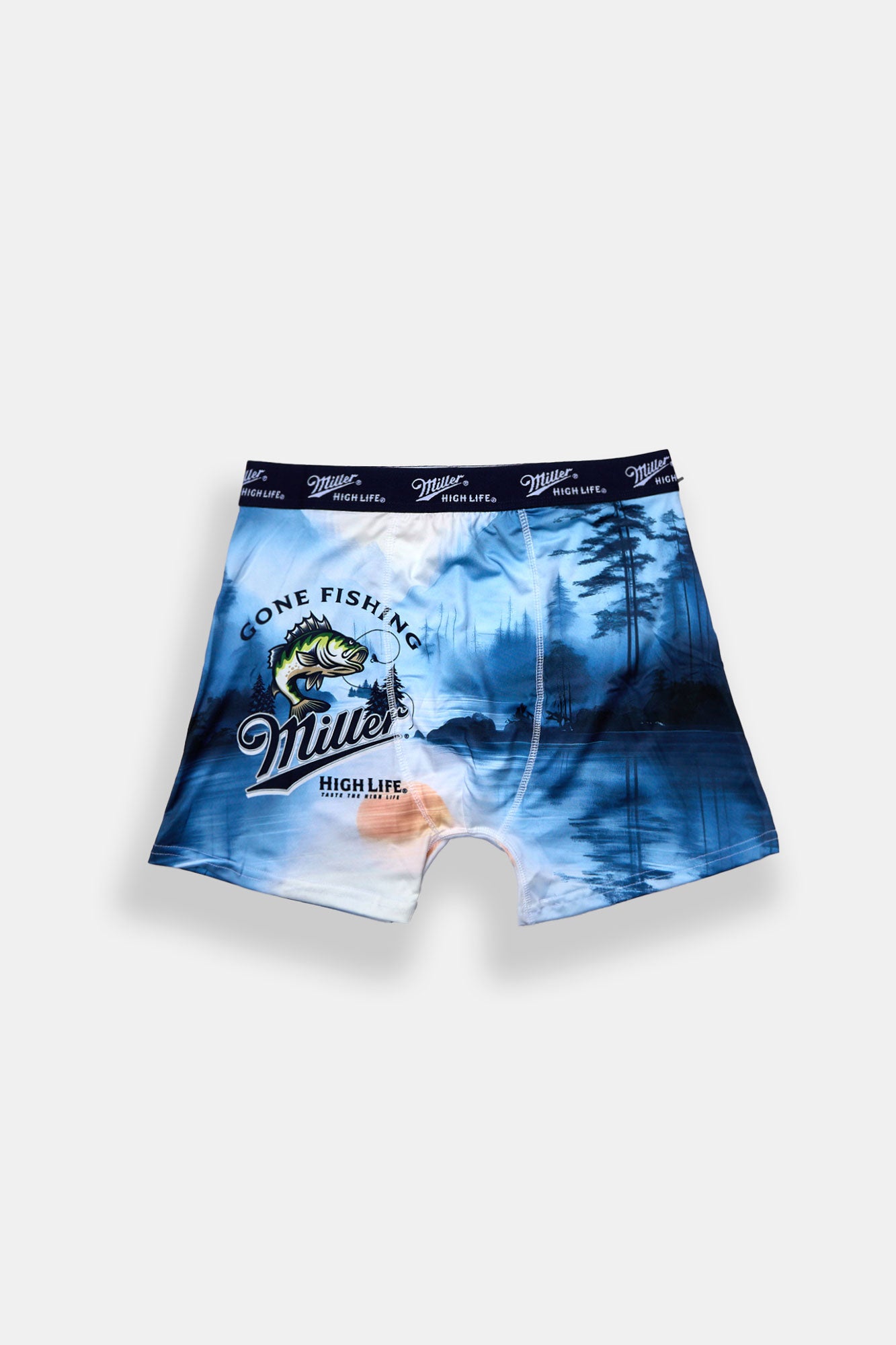 Miller Gone Fishing Printed Boxer Briefs