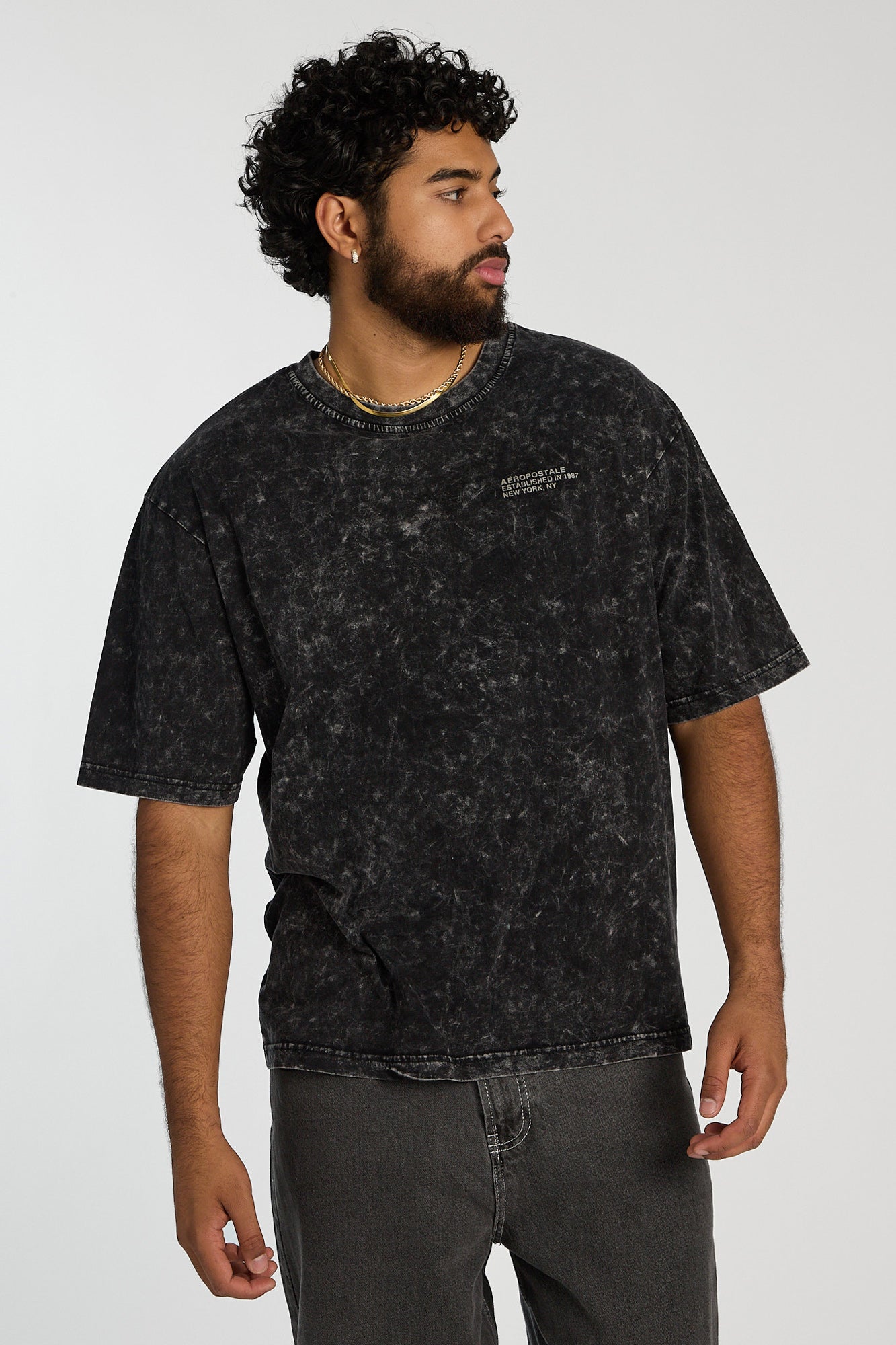 T-shirt graphique surdimensionné AERO HD