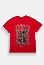 T-shirt à graphique imprimé faucheur et épée AERO thumbnail 3