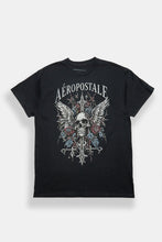 AERO Winged Skull & Rose Graphic Tee thumbnail 2