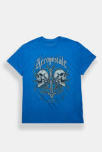 AERO Chained Skull & Cross Graphic Tee thumbnail 1