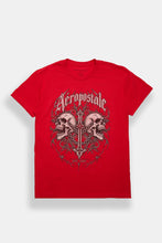 AERO Chained Skull & Cross Graphic Tee thumbnail 3
