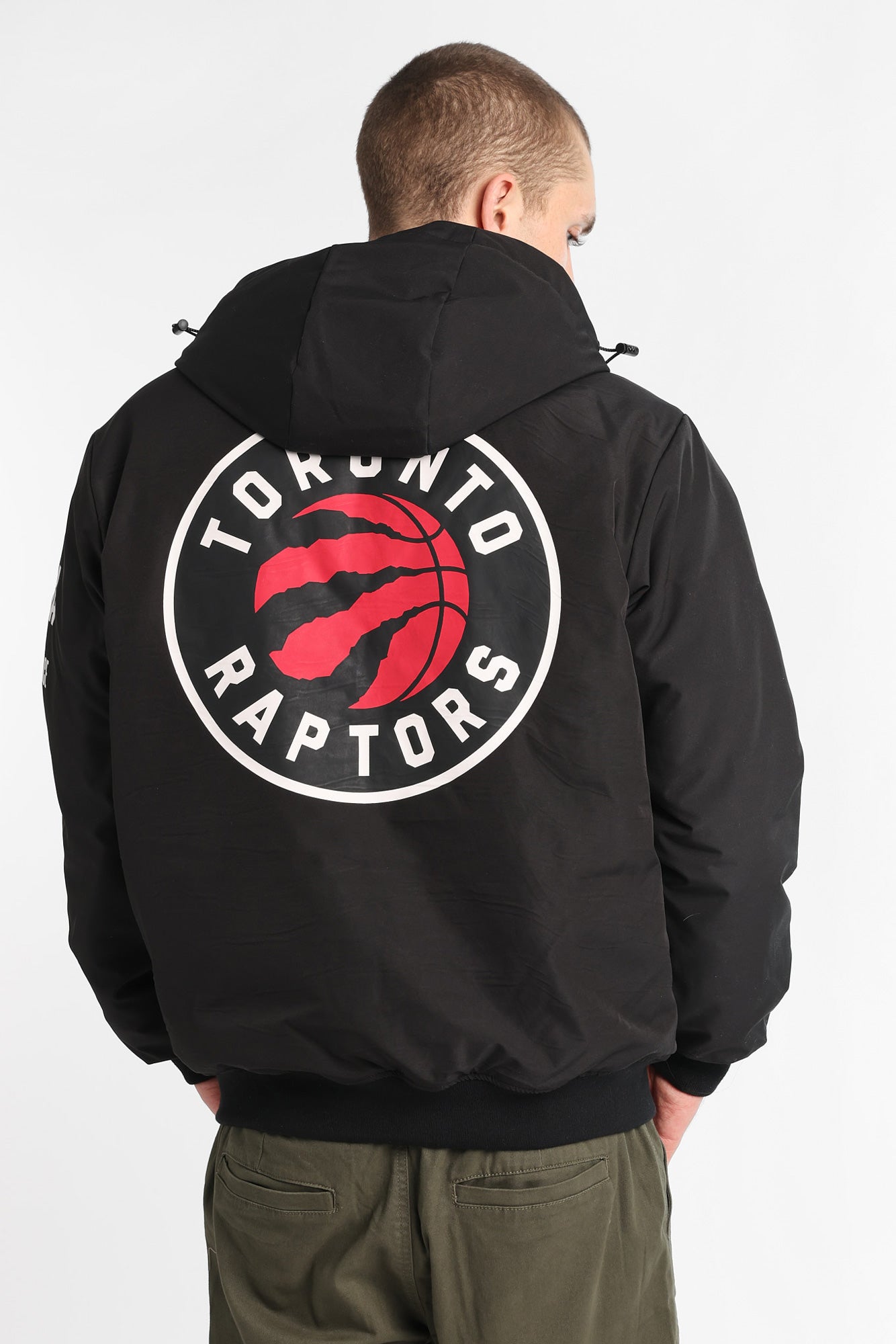 Toronto Raptors Hooded Bomber Jacket