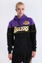 Pull a? capuchon graphique Los Angeles Lakers bloc de couleur thumbnail 1