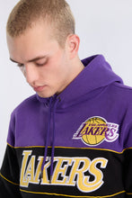 Pull a? capuchon graphique Los Angeles Lakers bloc de couleur thumbnail 2