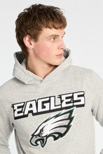 Pull a? capuchon appliqué chenille brodé Philadelphia Eagles thumbnail 2