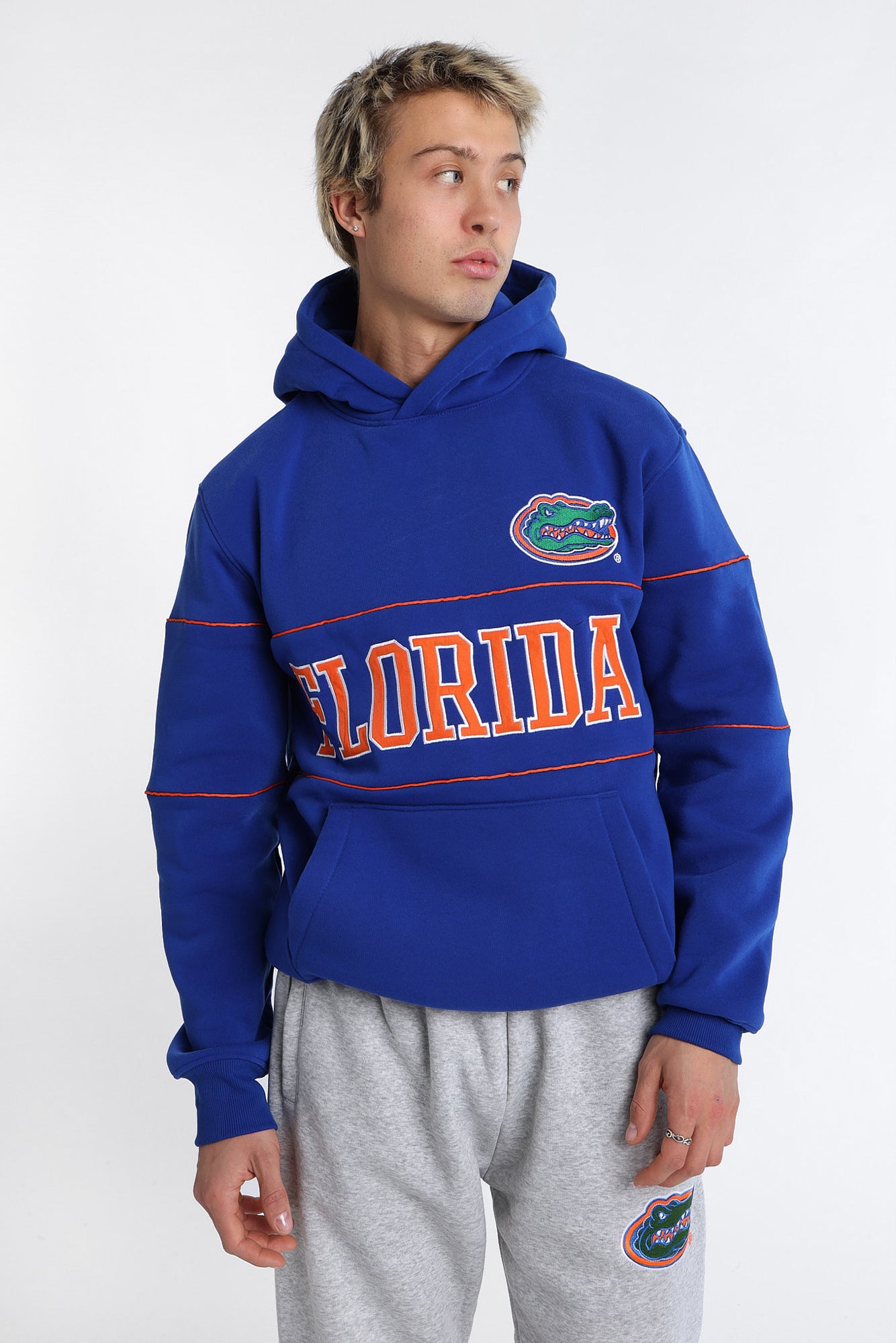 Pull a? capuchon à panneaux appliqué chenille Florida Gators