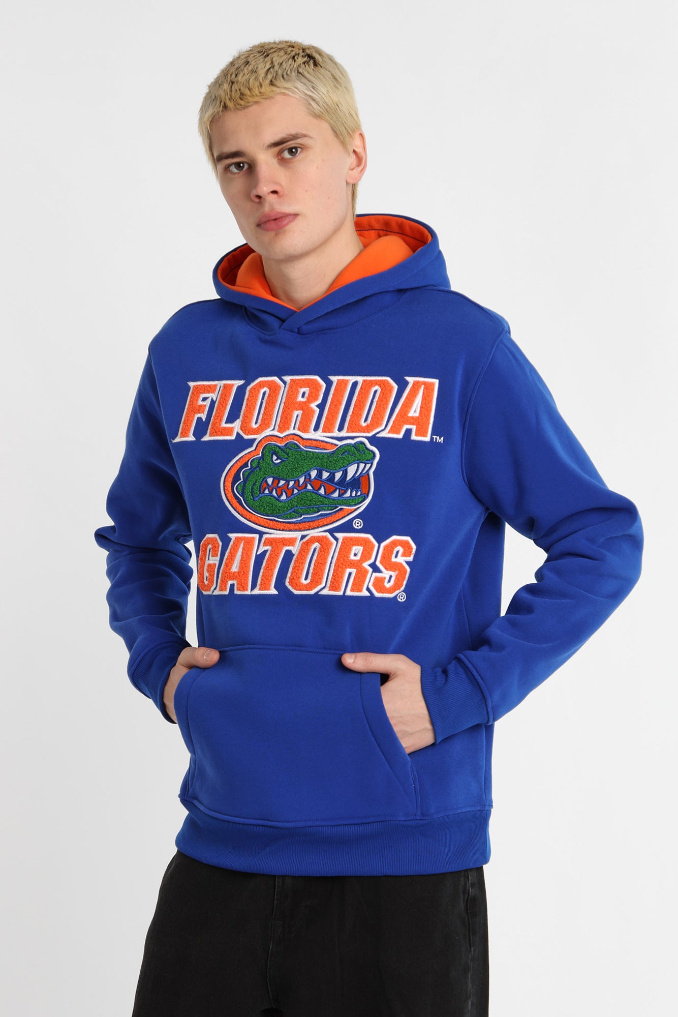 Pull a? capuchon à contraste appliqué chenille Florida Gators