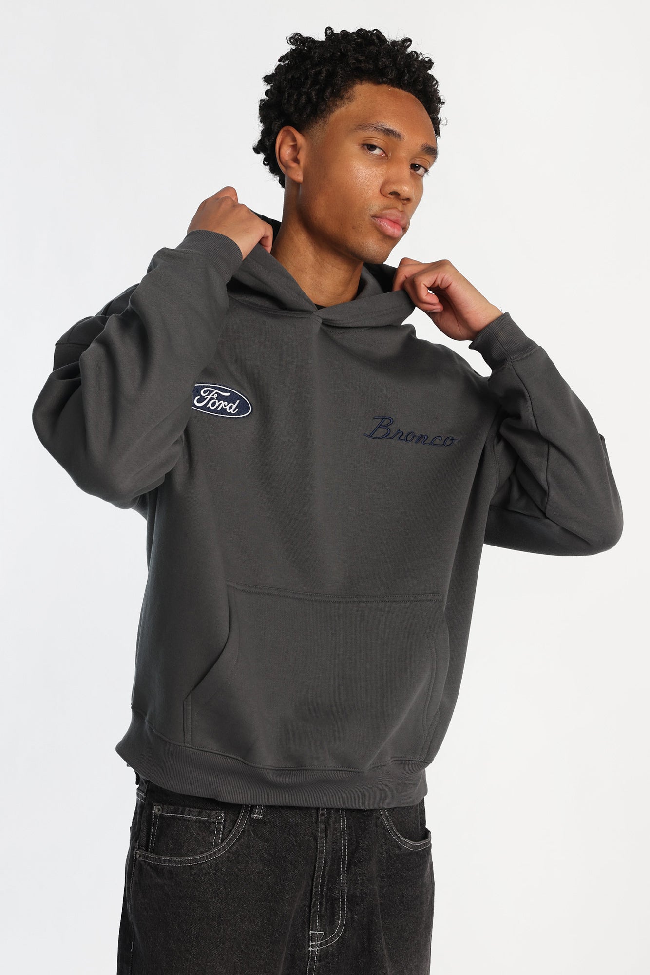 Ford Embroidered Bronco Hoodie