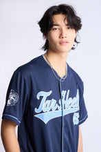 UNC Tar Heels Button-Up Baseball Jersey thumbnail 2