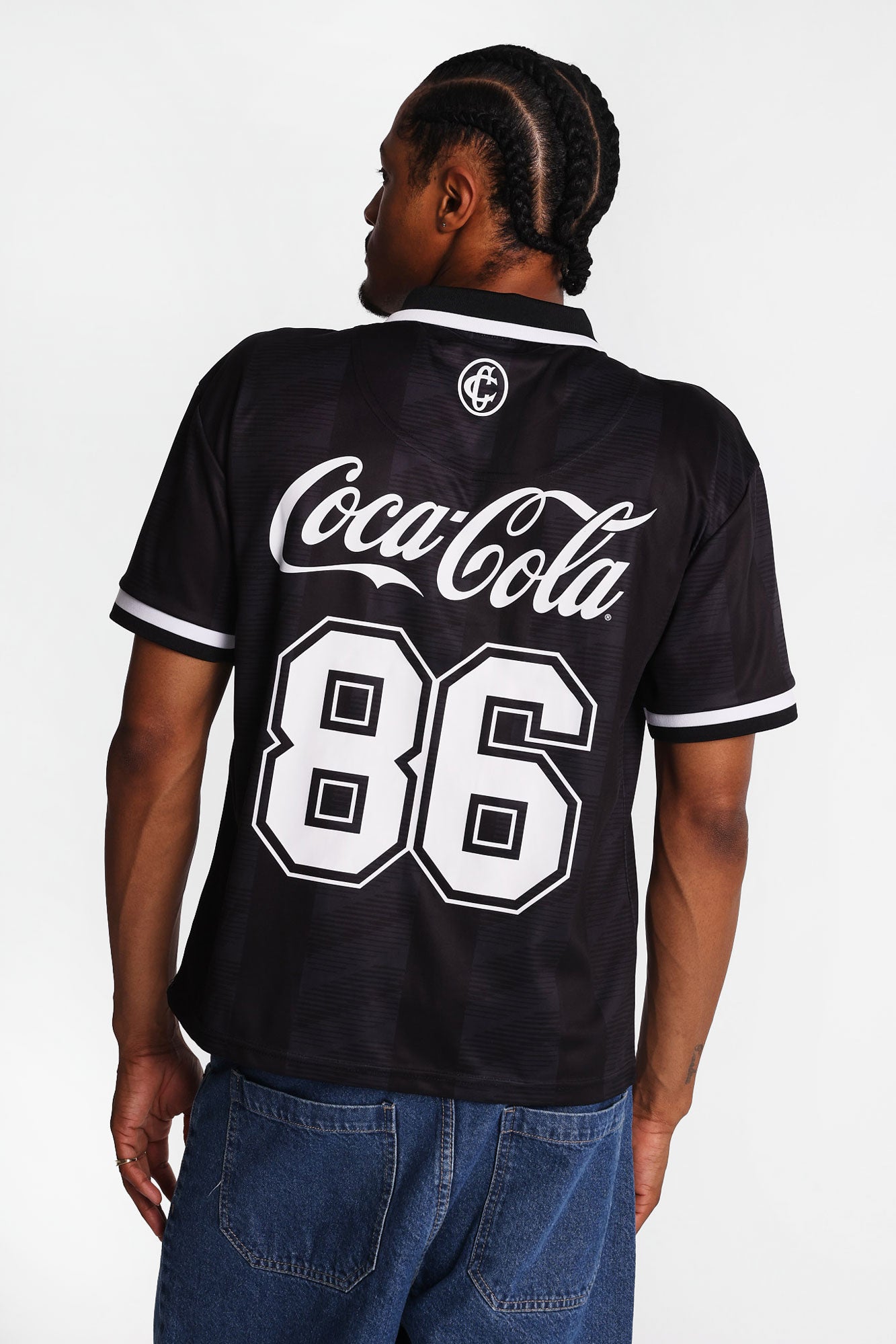 Coca-Cola Graphic Oversized Soccer Jersey – Bluenotes