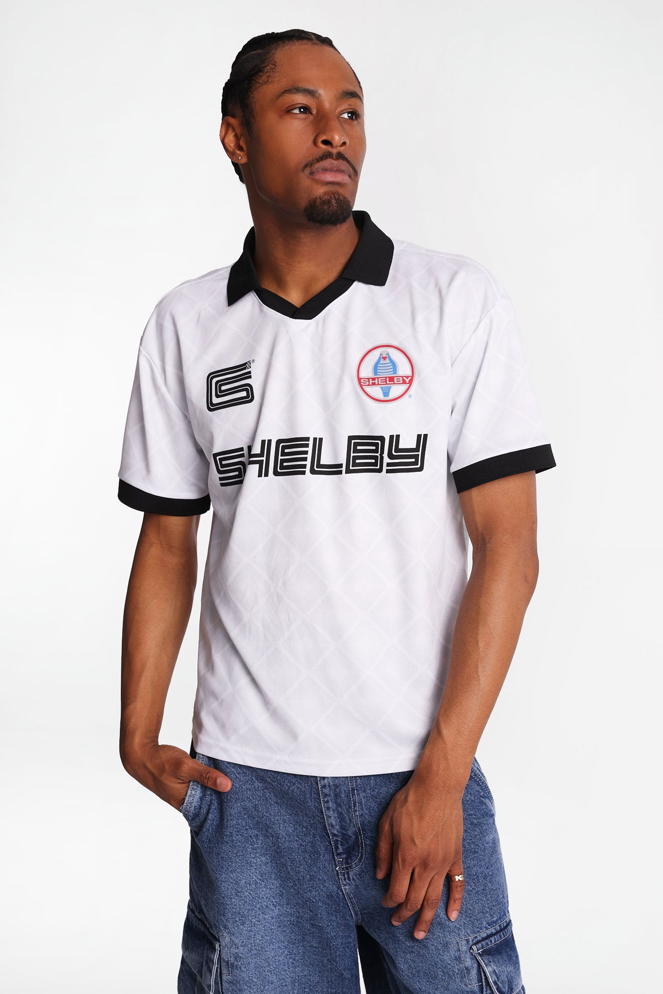 Shelby Cobra Graphic Oversized Soccer Jersey