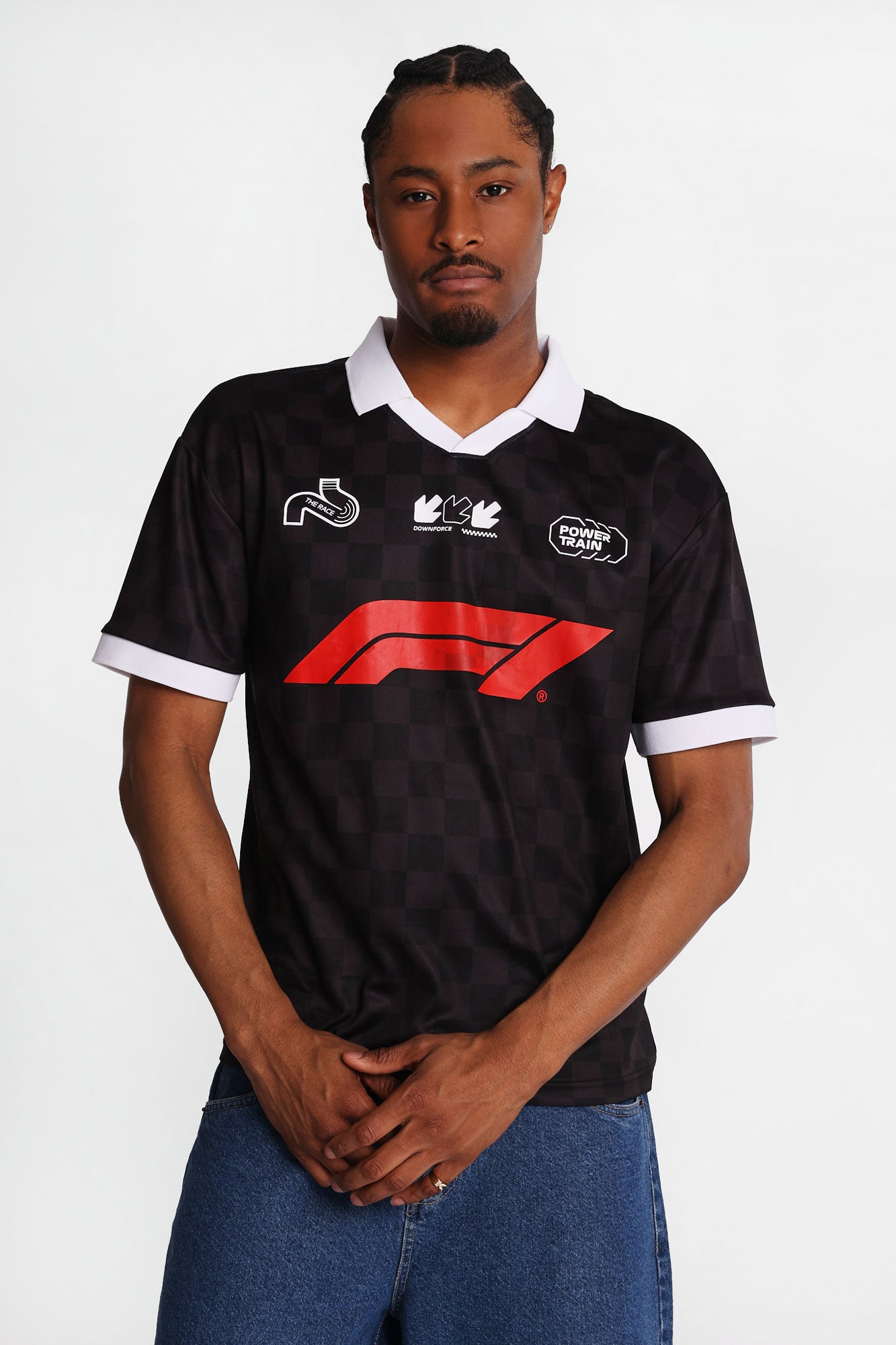 Formula 1 Graphic Oversized Soccer Jersey