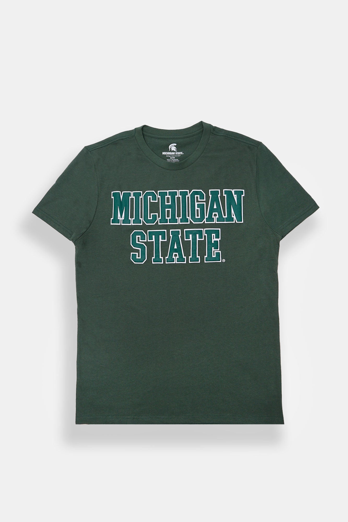 Michigan State Puff Print Graphic Tee