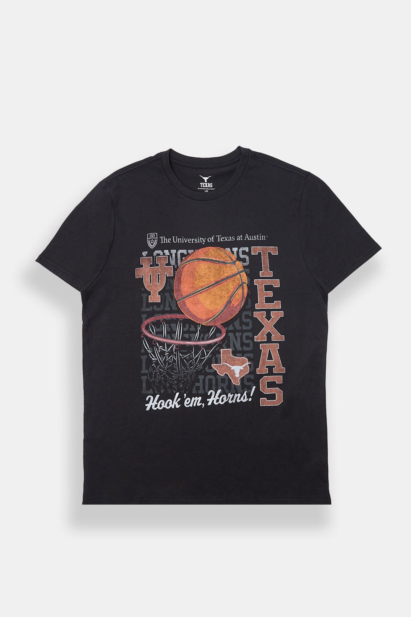 Texas Longhorns Basketball Graphic Tee